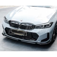 MP Style Dry Carbon Fiber Front Lip For BMW 3 Serises G20 LCI 2023-On