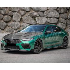 Paktechz Style Dry Carbon Fiber Side Skirt For BMW M8 F91 F92 2020-2024