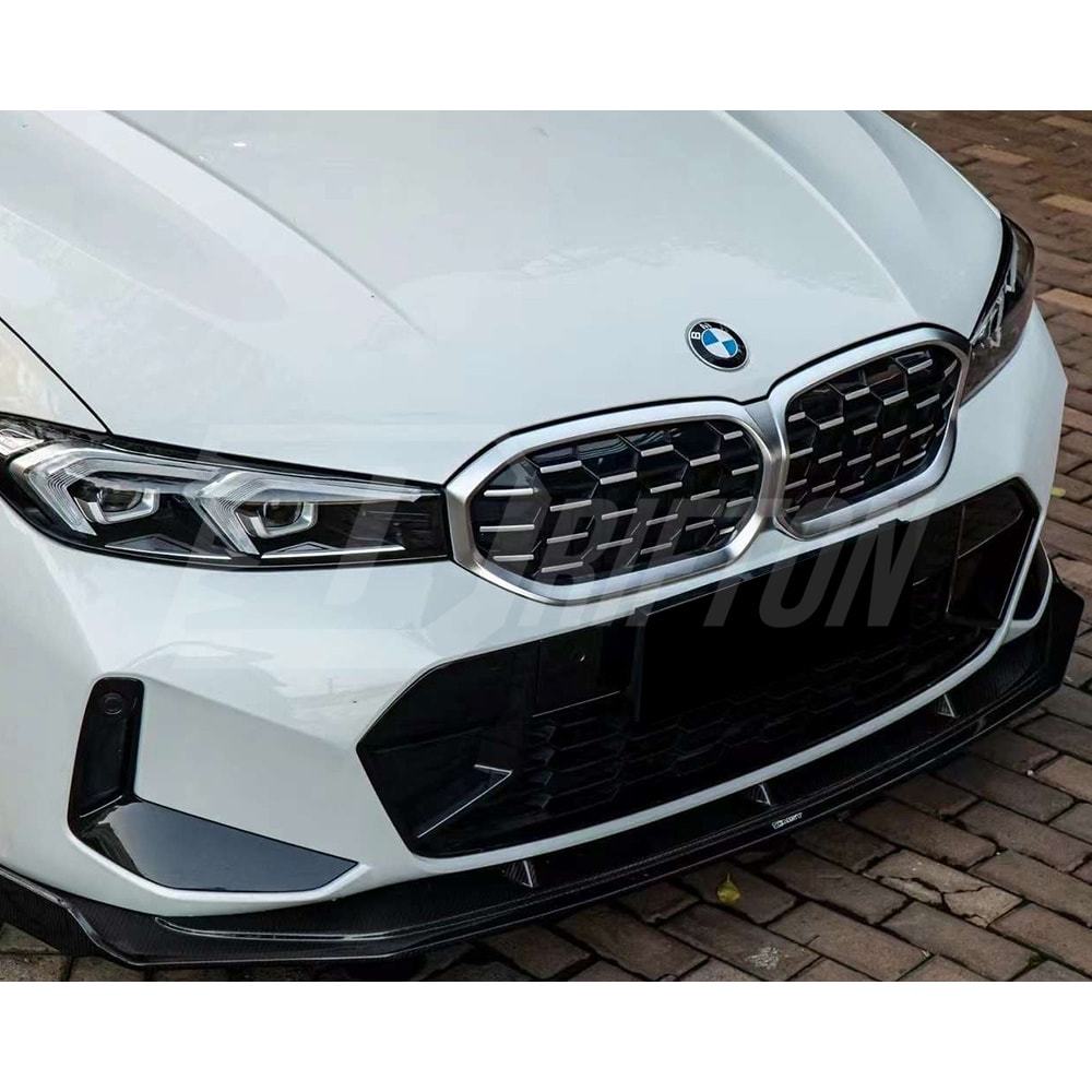 CMST Style Dry Carbon Fiber Front Lip For BMW 3 Serises G20 LCI 2023-On