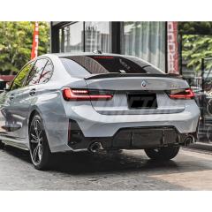 MP Style Dry Carbon Fiber Rear Diffuser Set For BMW 3 Serises G20 LCI 2023-On