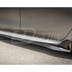 SQ Style Dry Carbon Fiber Side Skirt For BMW M8 F91 F92 F93 2020-2024