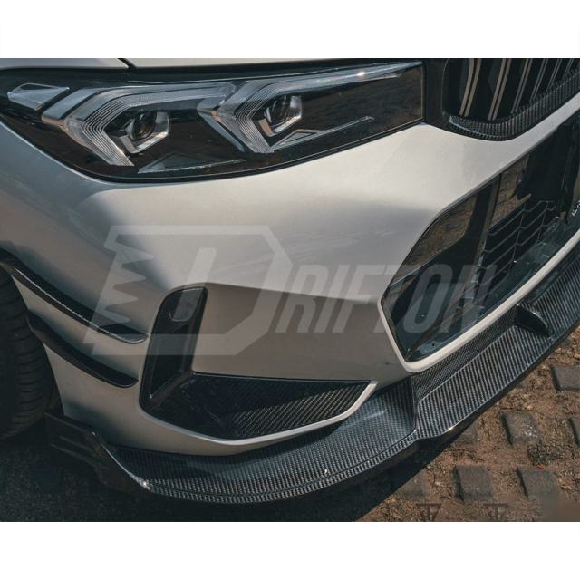 TAKD Style Dry Carbon Fiber Front Lip For BMW 3 Series G20 LCI 2023-On