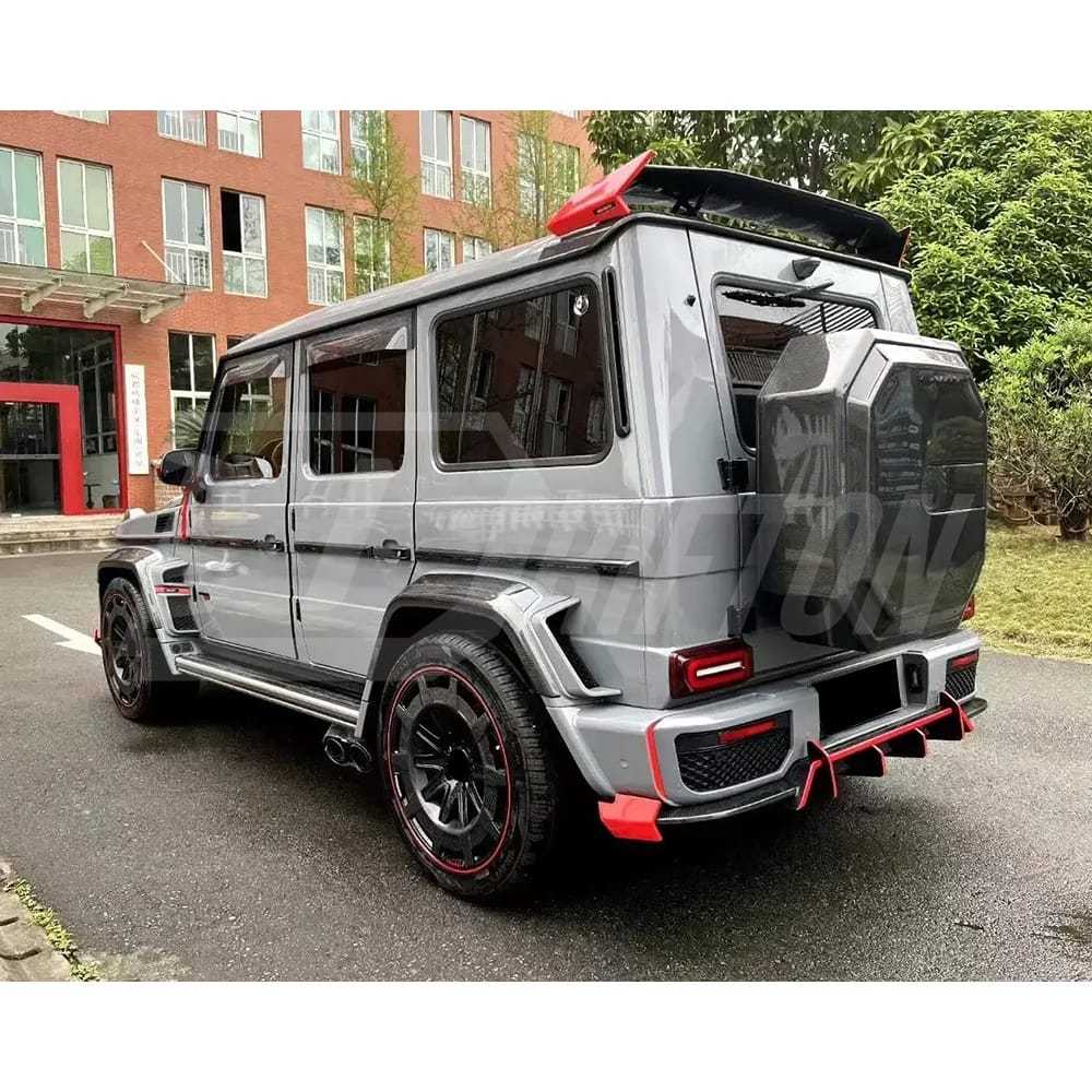 Convert Rocket G900 Style PP Body Kit With Dry Carbon Fiber Aero Kit For Mercedes Benz G Class W464 AMG G63 G500 G550 2018-2024