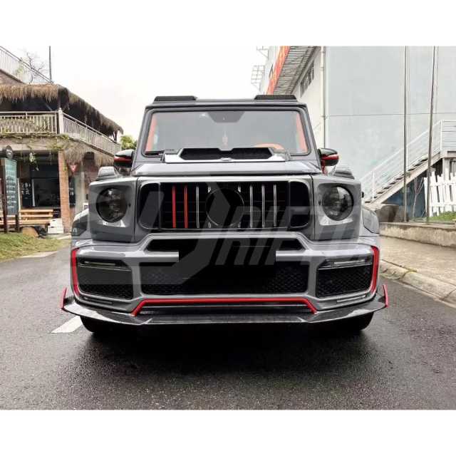 Convert Rocket G900 Style PP Body Kit With Dry Carbon Fiber Aero Kit For Mercedes Benz G Class W464 AMG G63 G500 G550 2018-2024