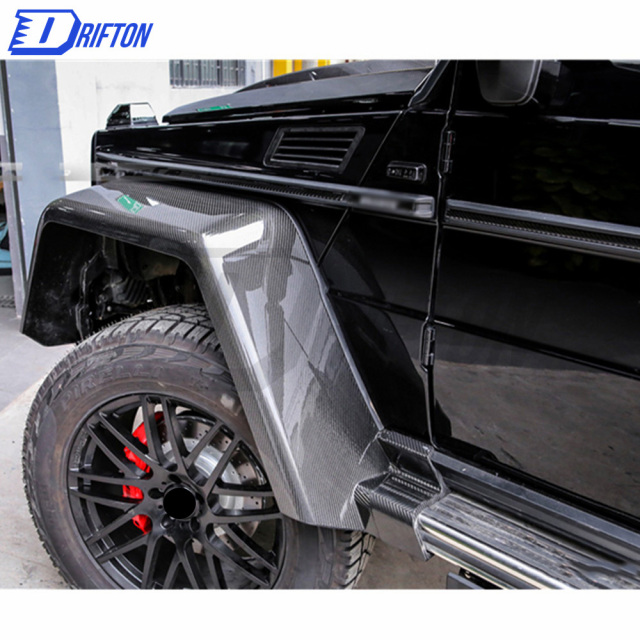 Dry Carbon Fiber Wheel Trim For Mercedes Benz G-Class W463 2005-2018