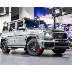 G900 Rocket Style Dry Carbon Fiber Rear Roof Spoiler For Mercedes Benz G Class W464 G63 AMG 2018-2024
