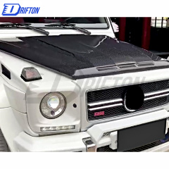 TopCar Style Carbon Fiber Hood For Mercedes Benz G-Class W463 2005-2018