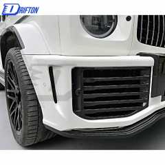 Urban Style Dry Carbon Fiber With Portion Primer Fender Wheel Trim For Mercedes Benz G Class W464 AMG G63 2018-2024