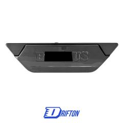 G800 Style Dry Carbon Fiber Back Door Rear Trunk Center Trim Plate Cover For Mercedes Benz G Class W464 G500 G63 2018-2024