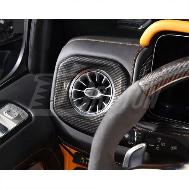 Dry Carbon Fiber Interior Kits AC Vents Trim Cover For Mercedes Benz G Class W464 G500 AMG G63 2018-2024