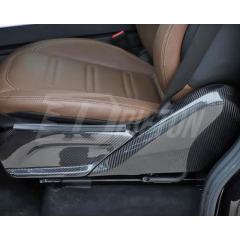 Dry Carbon Fiber Seat Side Panel Cover For Mercedes Benz G Class W464 G500 G63 2018-2024
