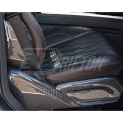 Dry Carbon Fiber Interiors Kits Seat Back Cover For Mercedes Benz G Class W464 G500 G63 2018-2024