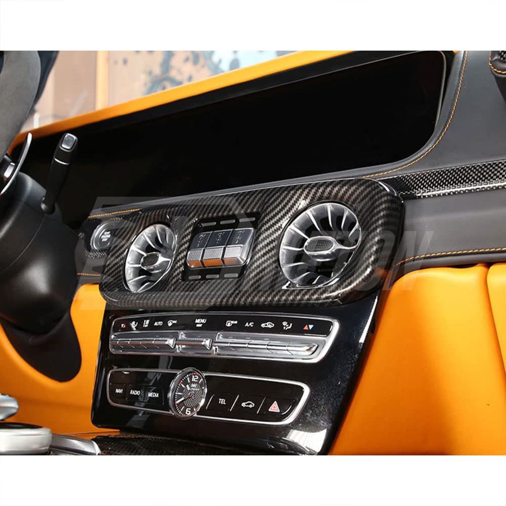 Dry Carbon Fiber Interior Kits AC Vents Trim Cover For Mercedes Benz G Class W464 G500 AMG G63 2018-2024