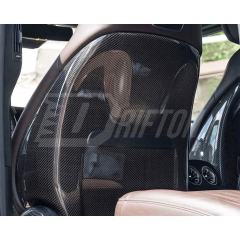 Dry Carbon Fiber Interiors Kits Seat Back Cover For Mercedes Benz G Class W464 G500 G63 2018-2024