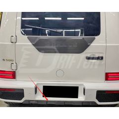 G800 Style Dry Carbon Fiber Rear Lip Cover Parts For Mercedes Benz G Class W464 G63 Brab 2018-2024