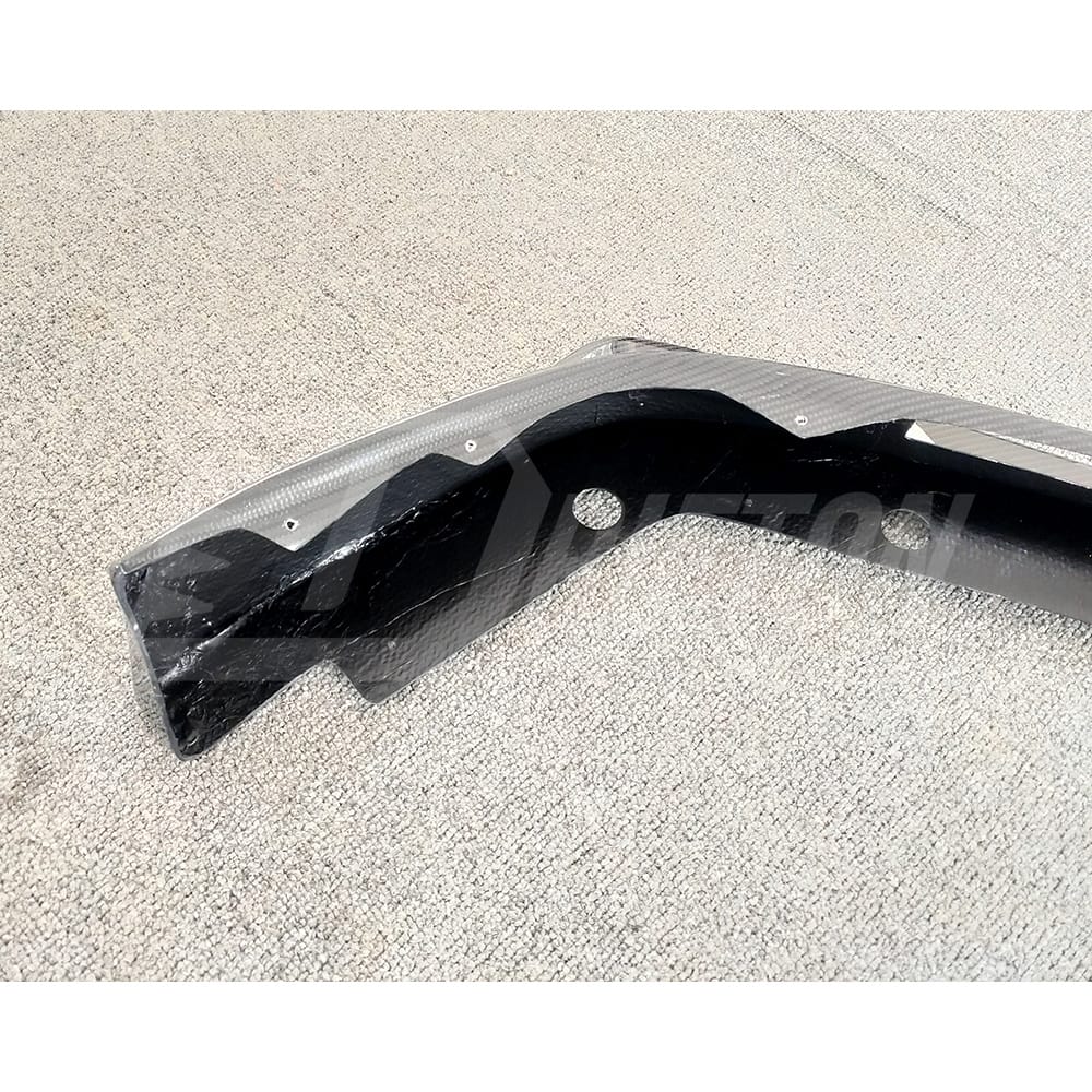 HKS Kansai Style Carbon Fiber Front Lip With Air Duct For Nissan R35 GTR 2012-2016