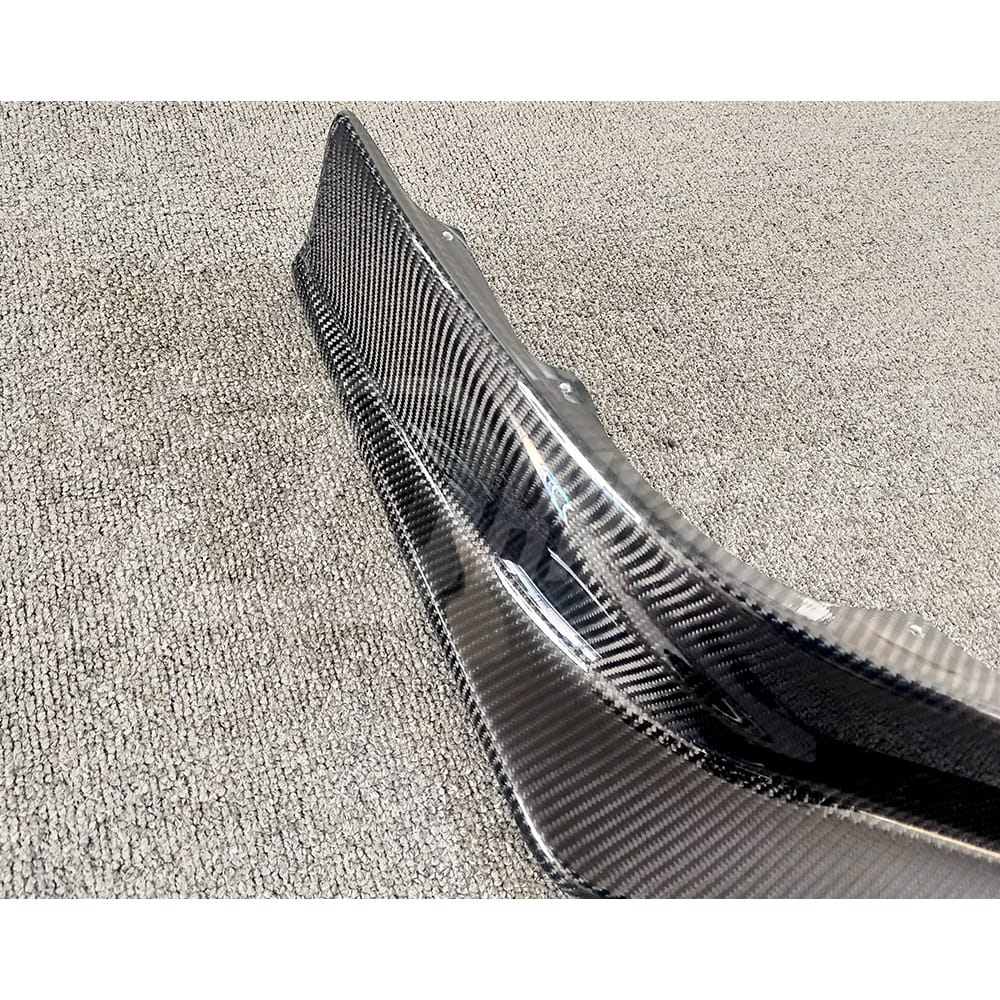 HKS Kansai Style Carbon Fiber Front Lip With Air Duct For Nissan R35 GTR 2012-2016