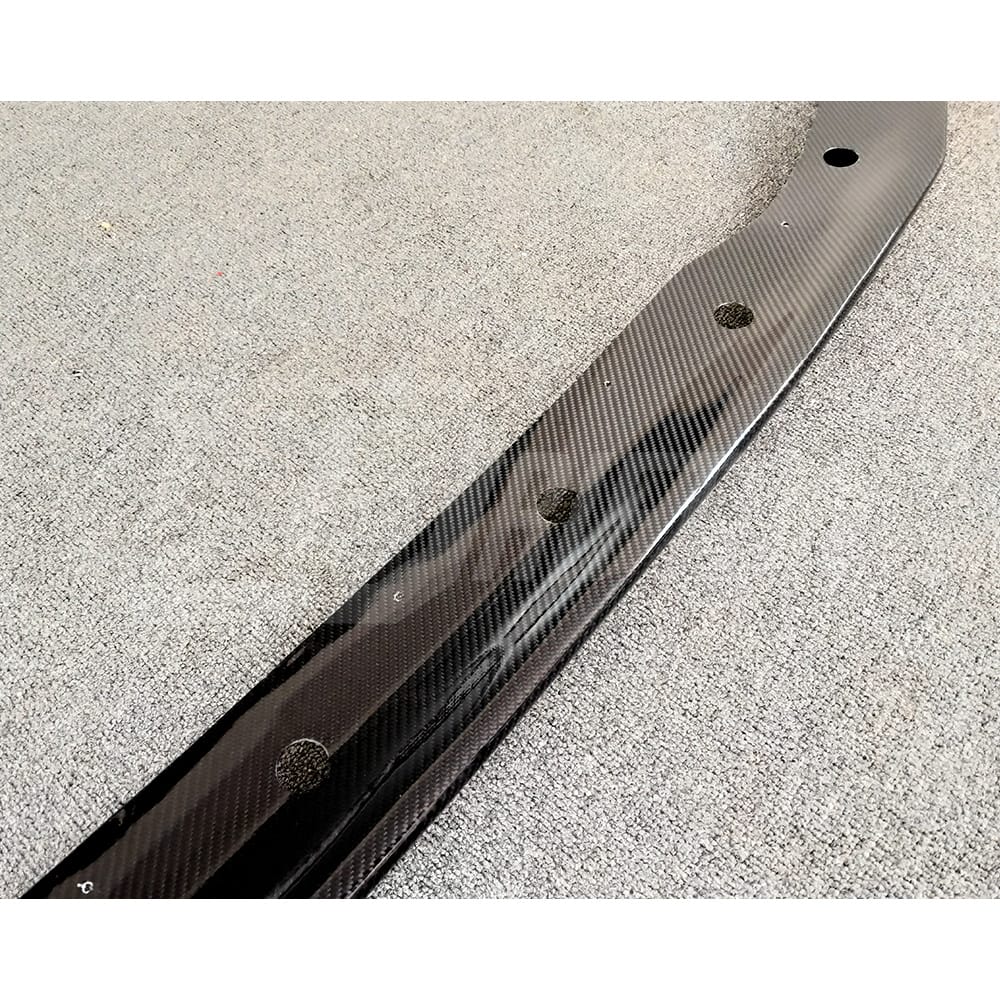 HKS Kansai Style Carbon Fiber Front Lip With Air Duct For Nissan R35 GTR 2012-2016