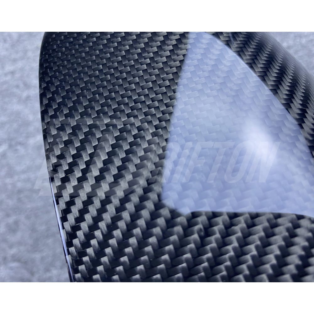 AN Style Dry Carbon Fiber Repalcement Side Mirror Cover For Toyota Supra MK5 A90 A91 GR 2019-2024