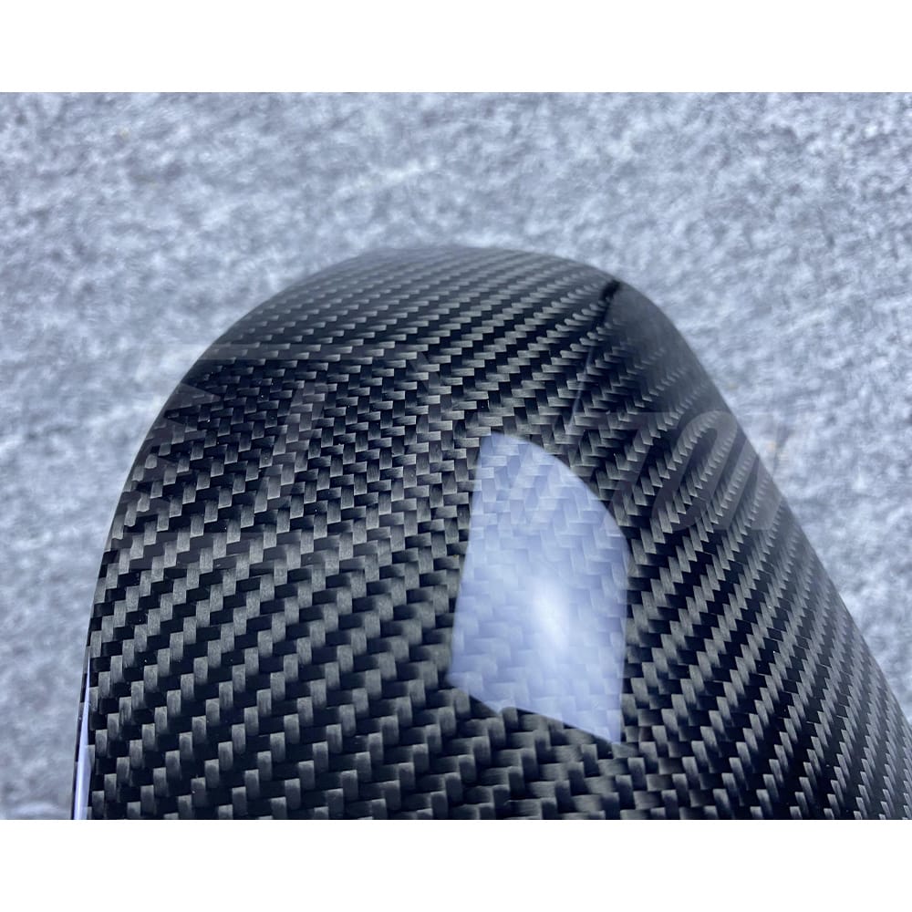 AN Style Dry Carbon Fiber Repalcement Side Mirror Cover For Toyota Supra MK5 A90 A91 GR 2019-2024