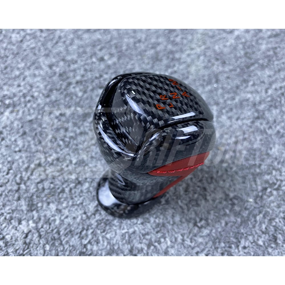 Customize Carbon Fiber Gear Knob (With leather) For Nissan R35 GTR 2008-2016