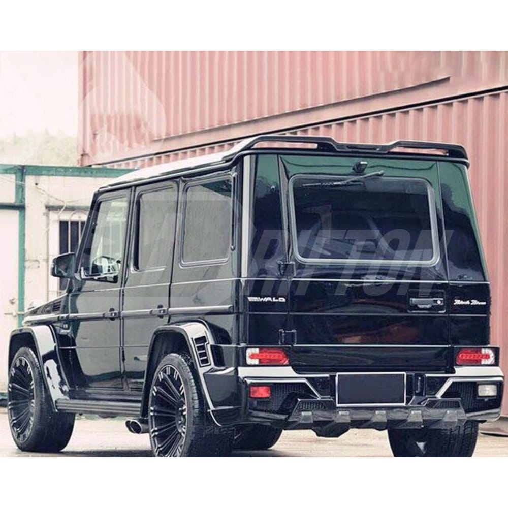 Wald Style Carbon Fiber Rear Roof Spoiler For Mercedes Benz G-Class W463 2005-2018