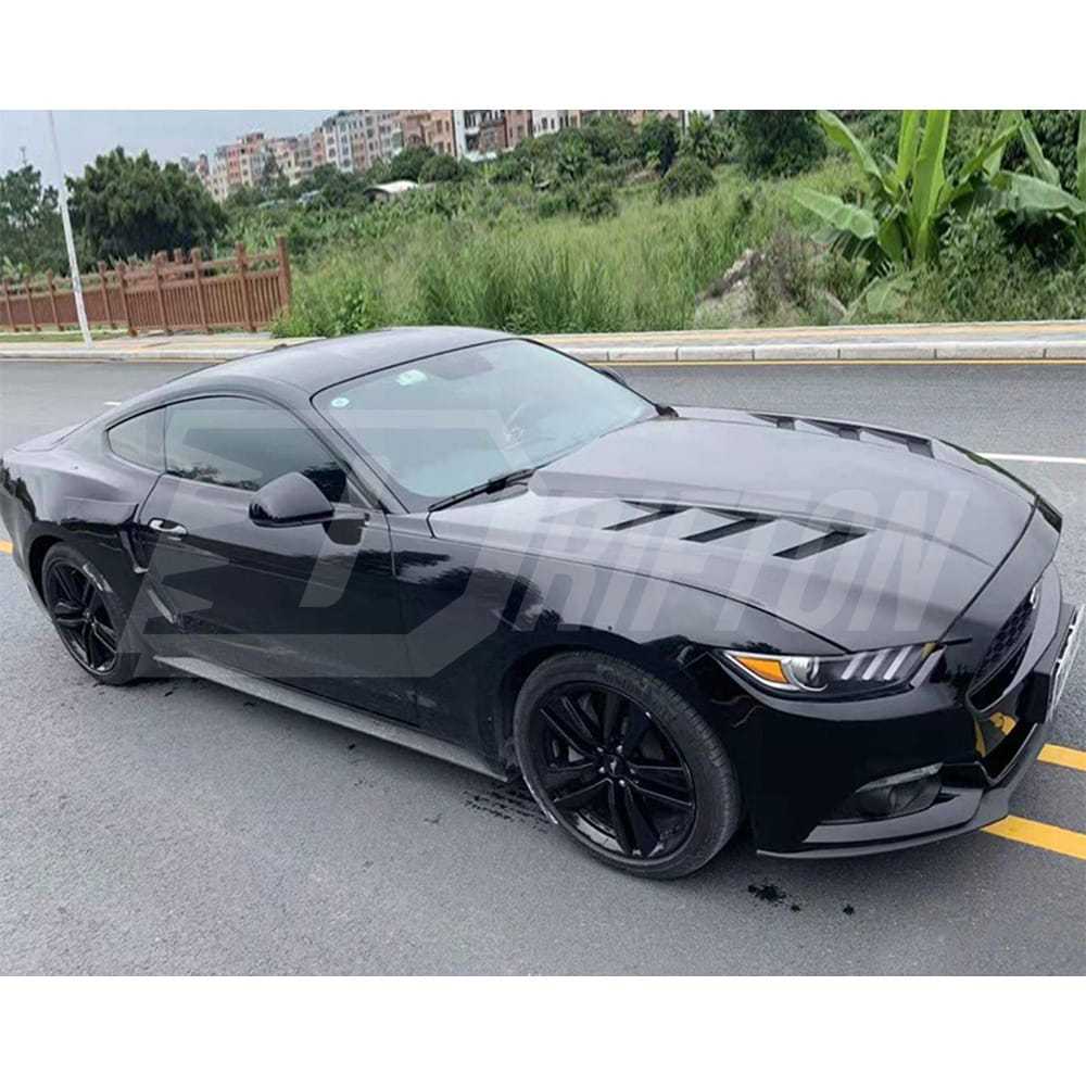 AC Style Carbon Fiber Hood For Ford Mustang Gen6 S550.1 2015-2017