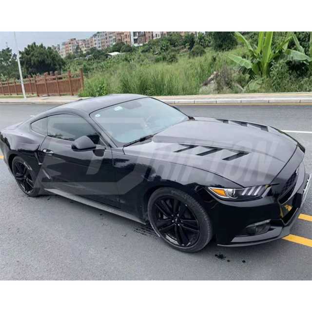 AC Style Carbon Fiber Hood For Ford Mustang Gen6 S550.1 2015-2017