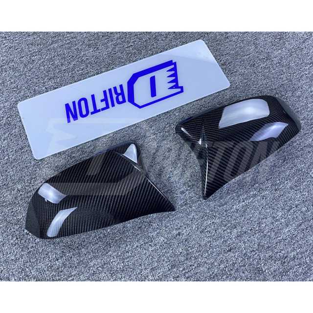 AN Style Dry Carbon Fiber Repalcement Side Mirror Cover For Toyota Supra MK5 A90 A91 GR 2019-2024