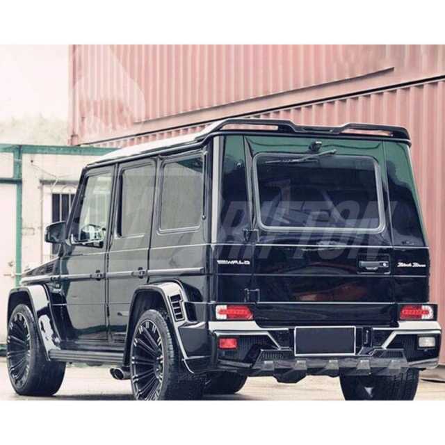 Wald Style Carbon Fiber Rear Roof Spoiler For Mercedes Benz G-Class W463 2005-2018