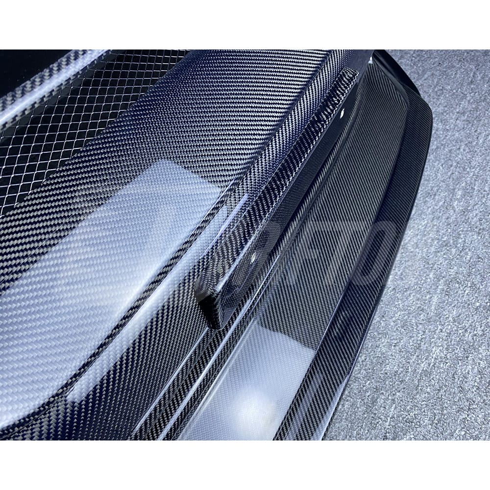 Top Secret Style Partail Carbon Fiber Front Bumper For Nissan R35 GTR 2017-2019