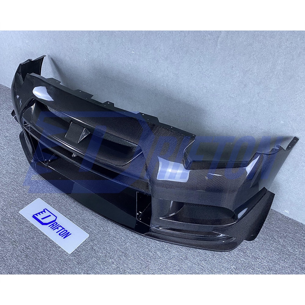 Top Racing Style Carbon Fiber Front Bumper For Nissan R35 GTR 2017-2019