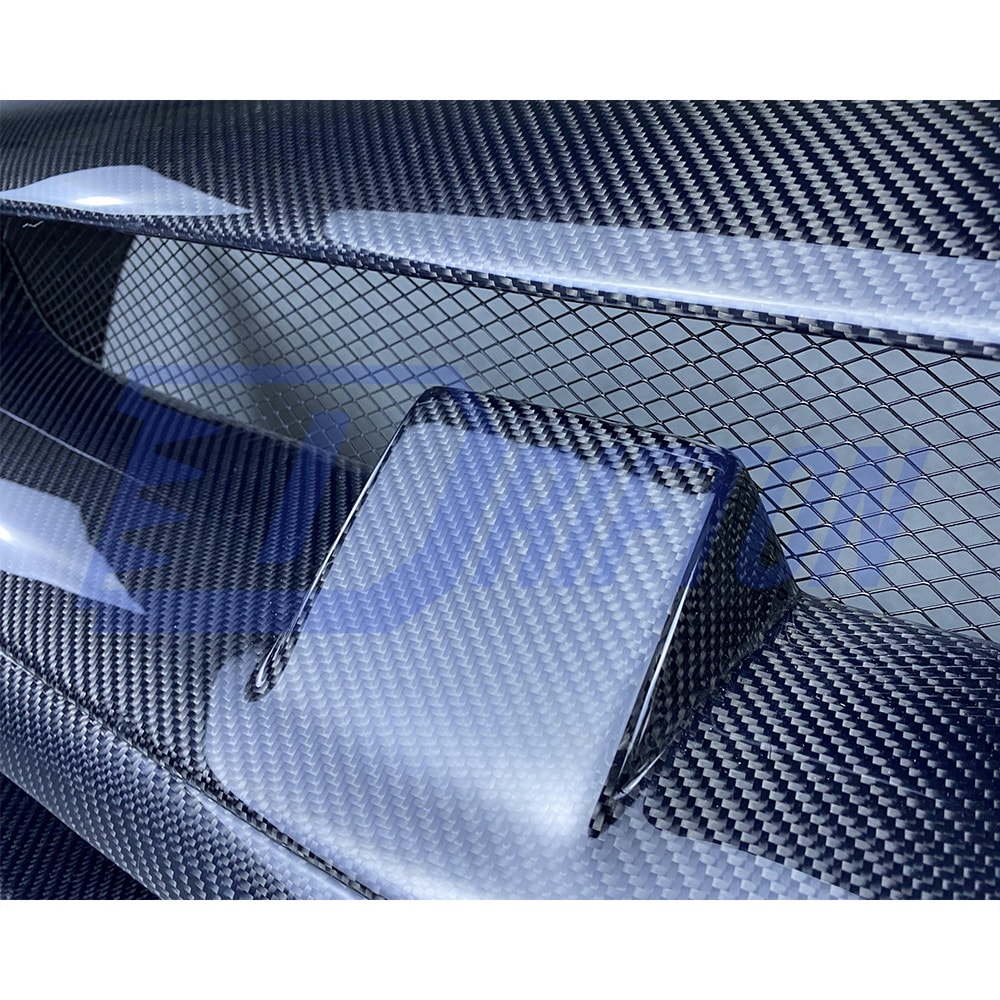 Top Racing Style Carbon Fiber Front Bumper For Nissan R35 GTR 2017-2019