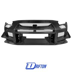 Top Racing Style Carbon Fiber Front Bumper For Nissan R35 GTR 2008-2016