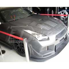 Top Racing Style Carbon Fiber Front Bumper For Nissan R35 GTR 2008-2016