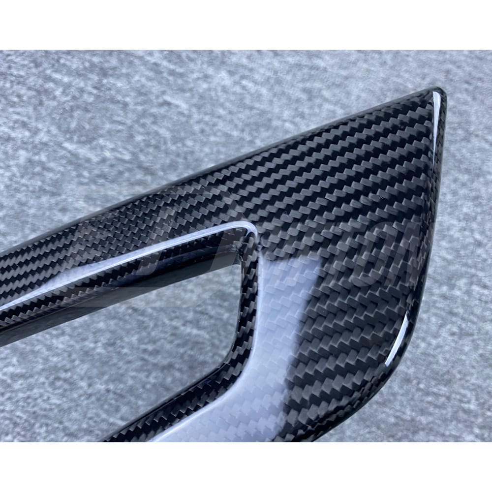 Dry Carbon Fiber Replacement Door Inner Handles Interiors Kits For Lamborghini Aventador LP700-4