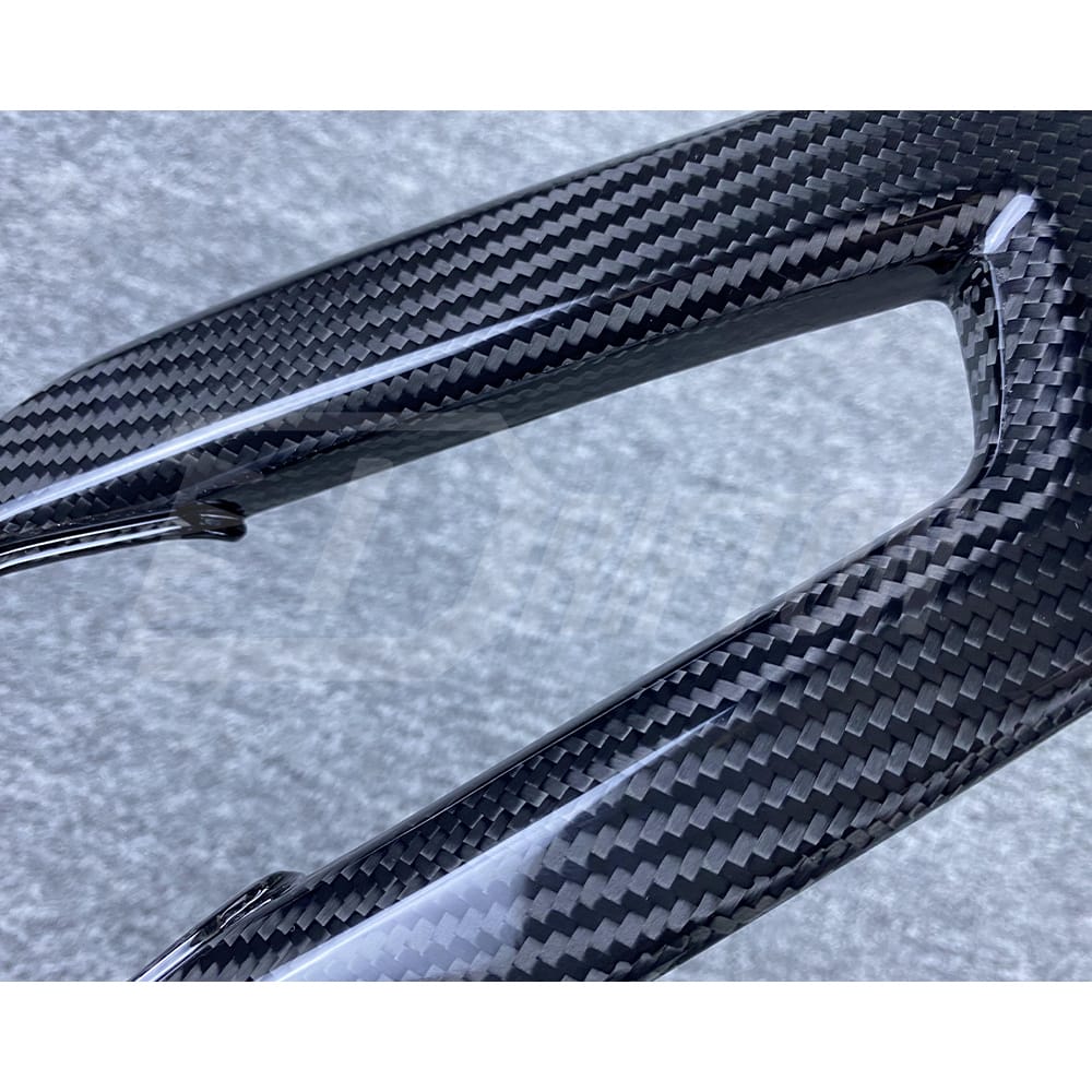 Dry Carbon Fiber Replacement Door Inner Handles Interiors Kits For Lamborghini Aventador LP700-4