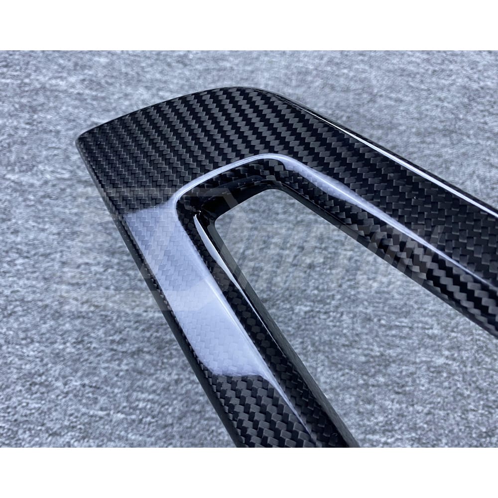 Dry Carbon Fiber Replacement Door Inner Handles Interiors Kits For Lamborghini Aventador LP700-4