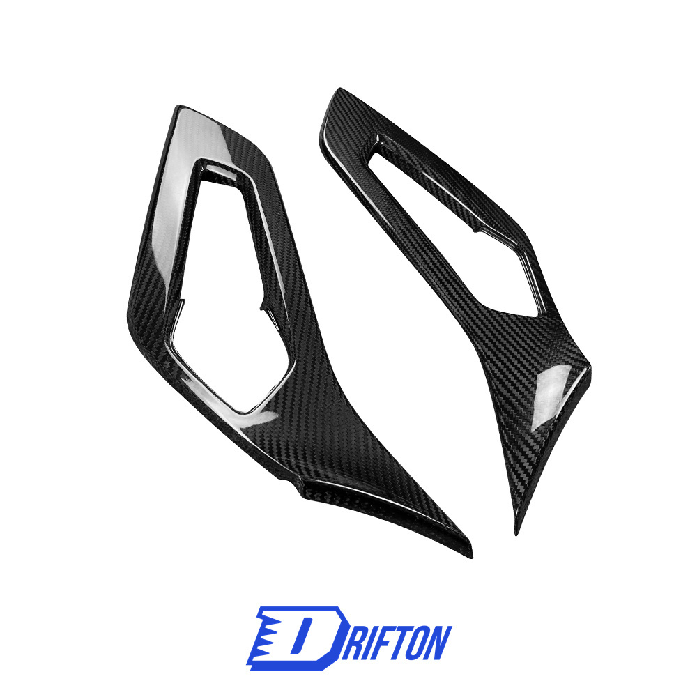 Dry Carbon Fiber Interiors Kits Door Handles For Lamborghini Aventador & S  LP700 LP740 2011-2021