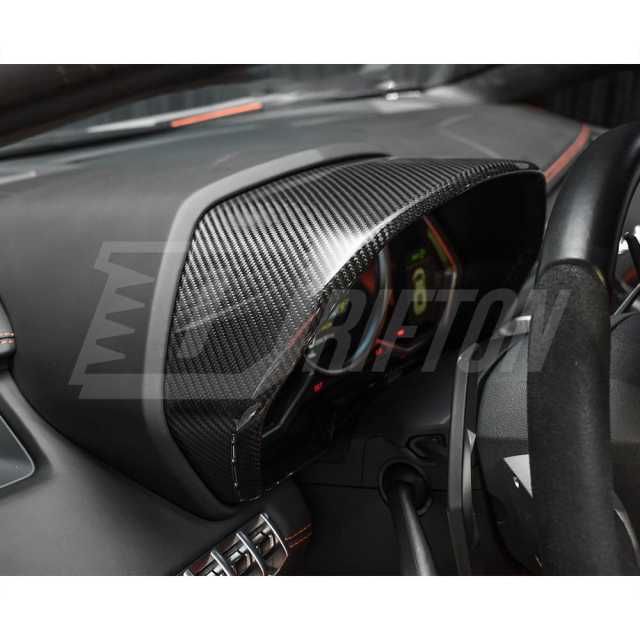 Dry Carbon Fiber Interiors Kits Instrument Dash Surround Cover For Lamborghini Aventador & S  LP700 LP740 2011-2021