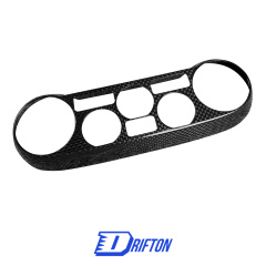 OEM Style Dry Carbon Fiber AC Control Panel Trim Interiors Kit For Ferrarir 488 GTB Spider 2015-2019