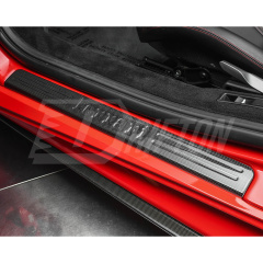 Dry Carbon Fiber Door Sills For Ferrari 488 GTB Spider 2015-2019