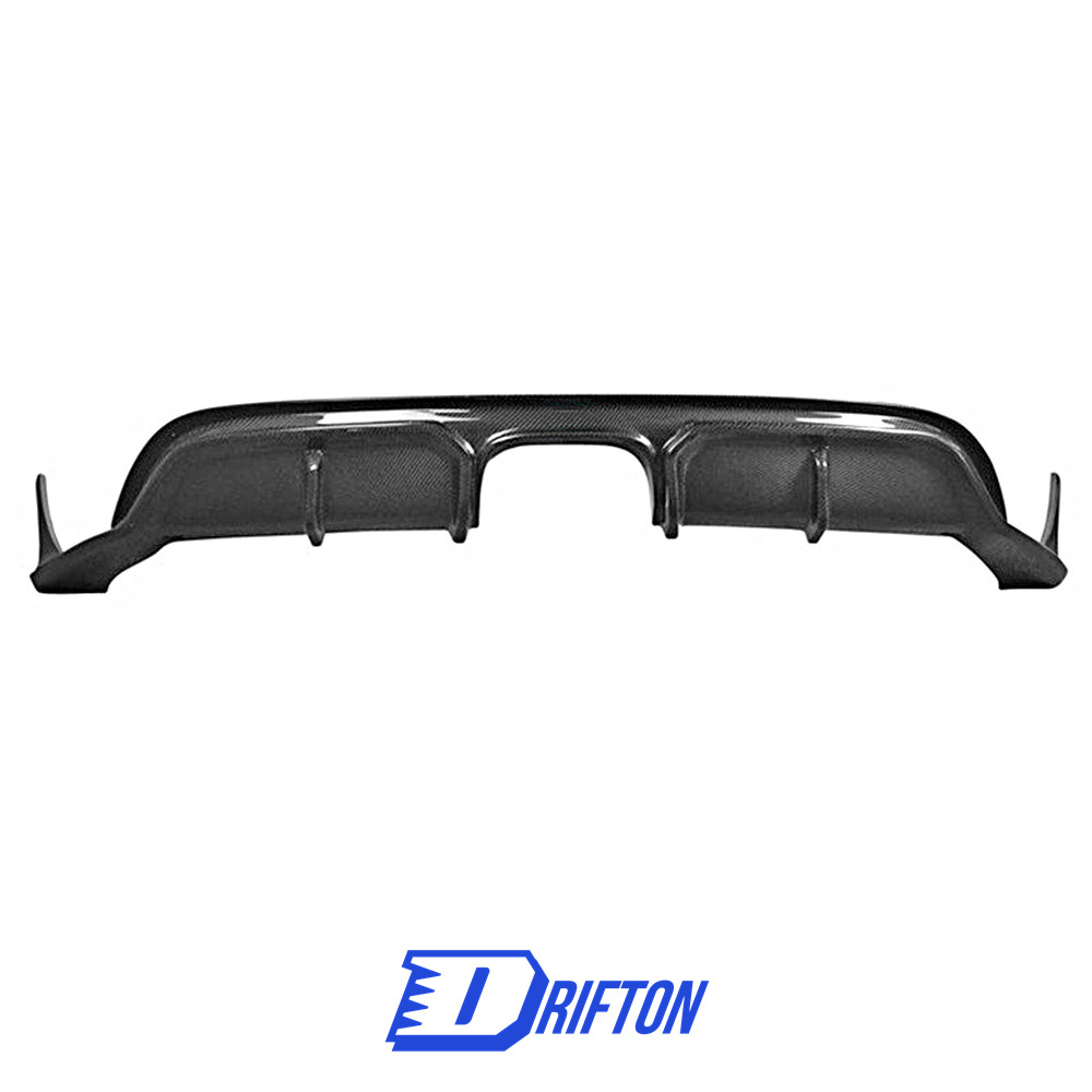 CMST Style Carbon Fiber Rear Diffuser For Porsche 718 Cayman Boxster 2016-2025