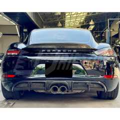 CMST Style Carbon Fiber Rear Spoiler Trunk Wing For Porsche 718 Cayman Boxster 2016-2025