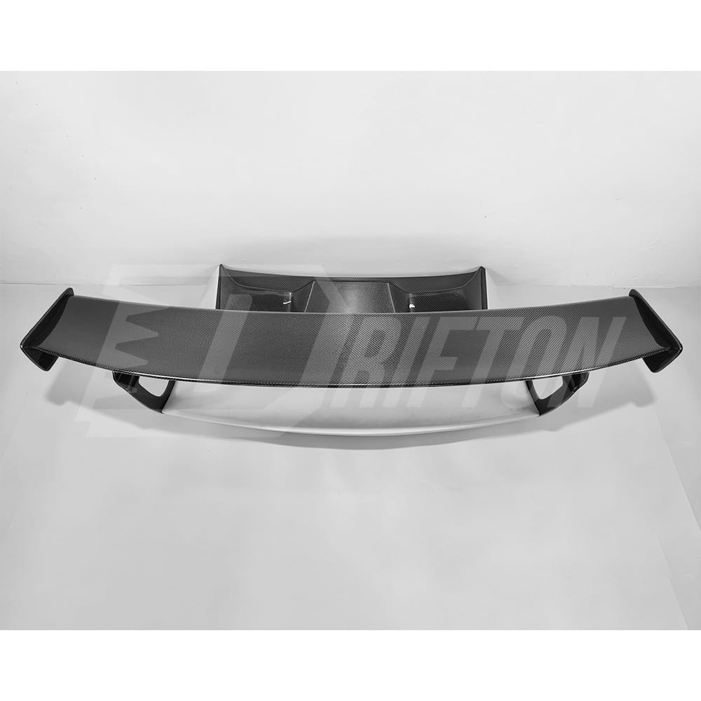 GT2RS Style Half Carbon Fiber Rear Spoiler GT Wing With Trunk Lid For Porsche 911 Carrera S 4S 991 991.1 991.2 2012-2018