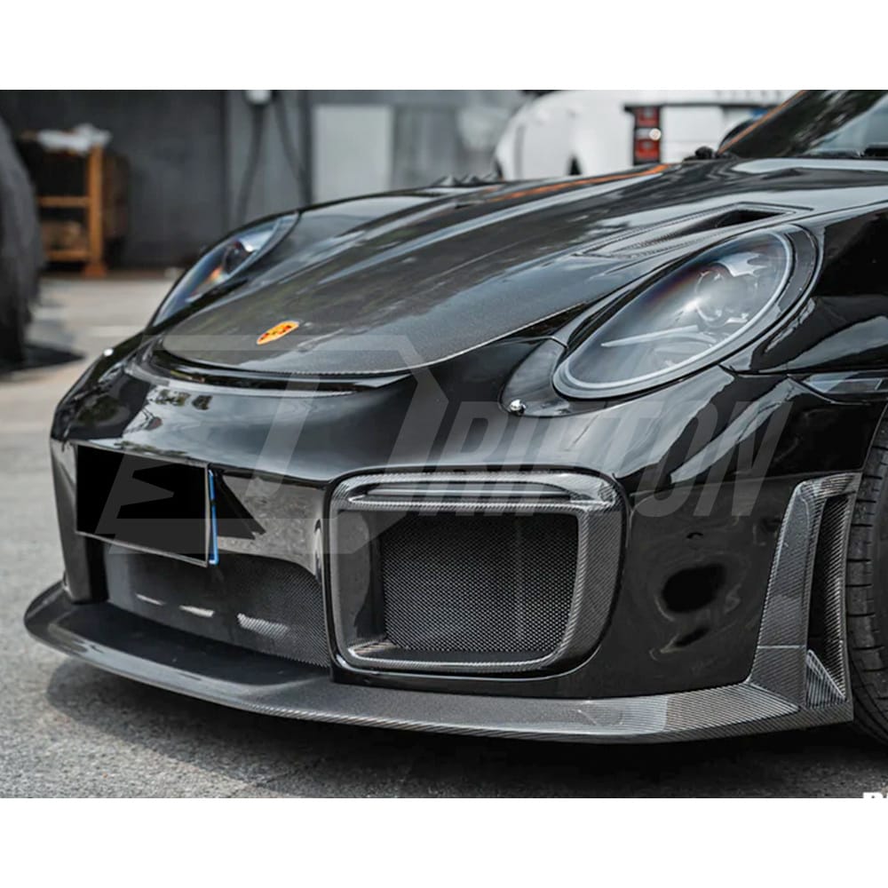 GT3RS Style Carbon Fiber Hood For Porsche 911 Carrera 991 991.1 991.2 2012-2018