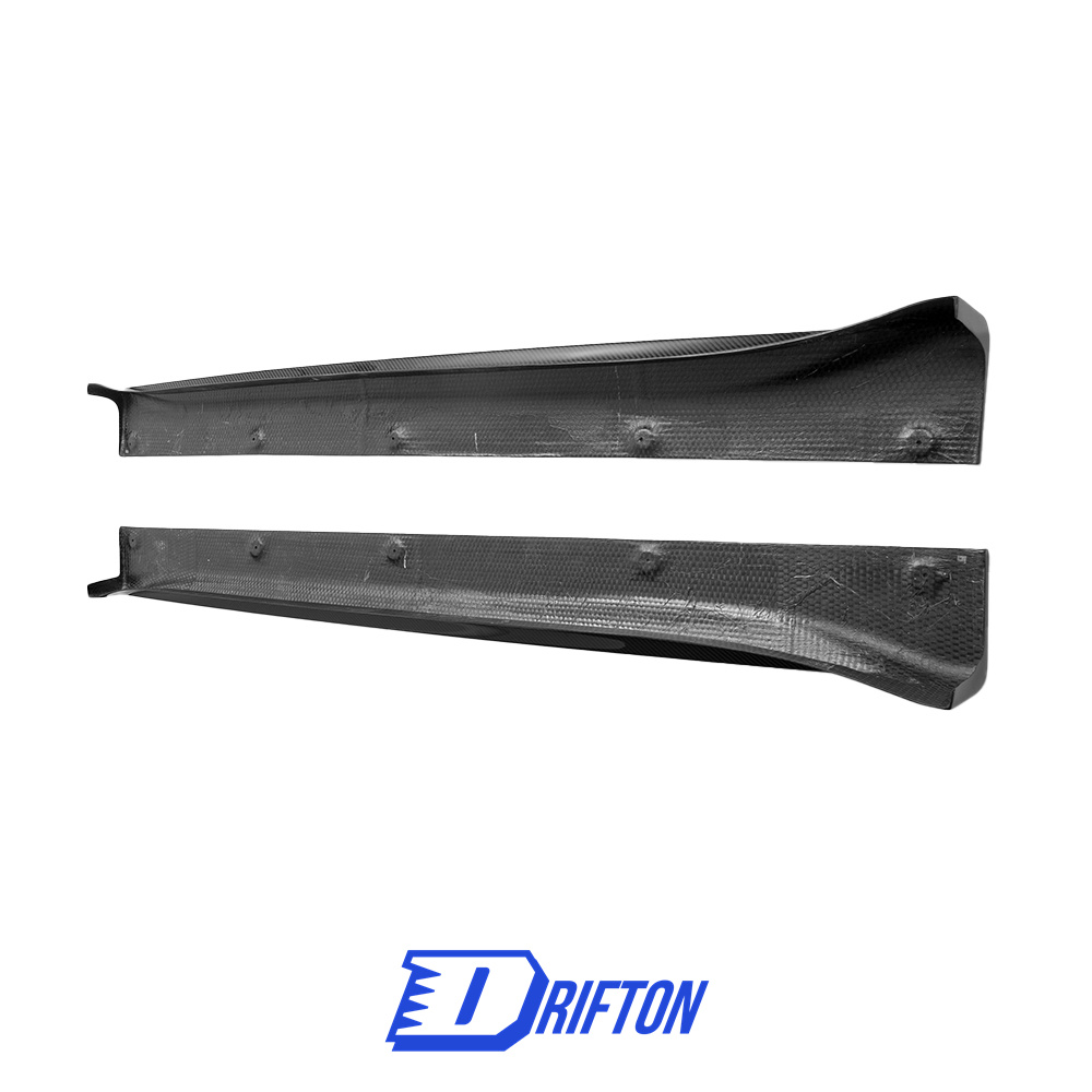 GT3RS Style Dry Carbon Fiber Side Skirt For Porsche 911 Carrera 991 991.1 991.2 2012-2018