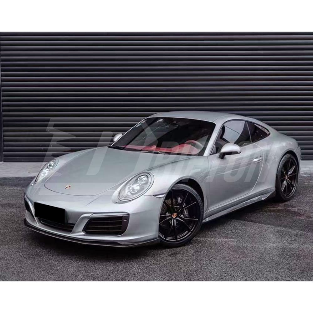OD Style Carbon Fiber Front Lip For Porsche 911 Carrera 991 991.2 2016-2018