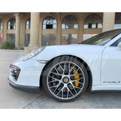 TopCar Style Half Carbon Fiber Front Bumper For Porsche 911 Carrera 991 991.1 991.2 Turbo S 2012-2018
