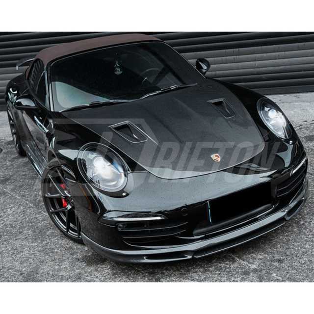 GT3RS Style Carbon Fiber Hood For Porsche 911 Carrera 991 991.1 991.2 2012-2018